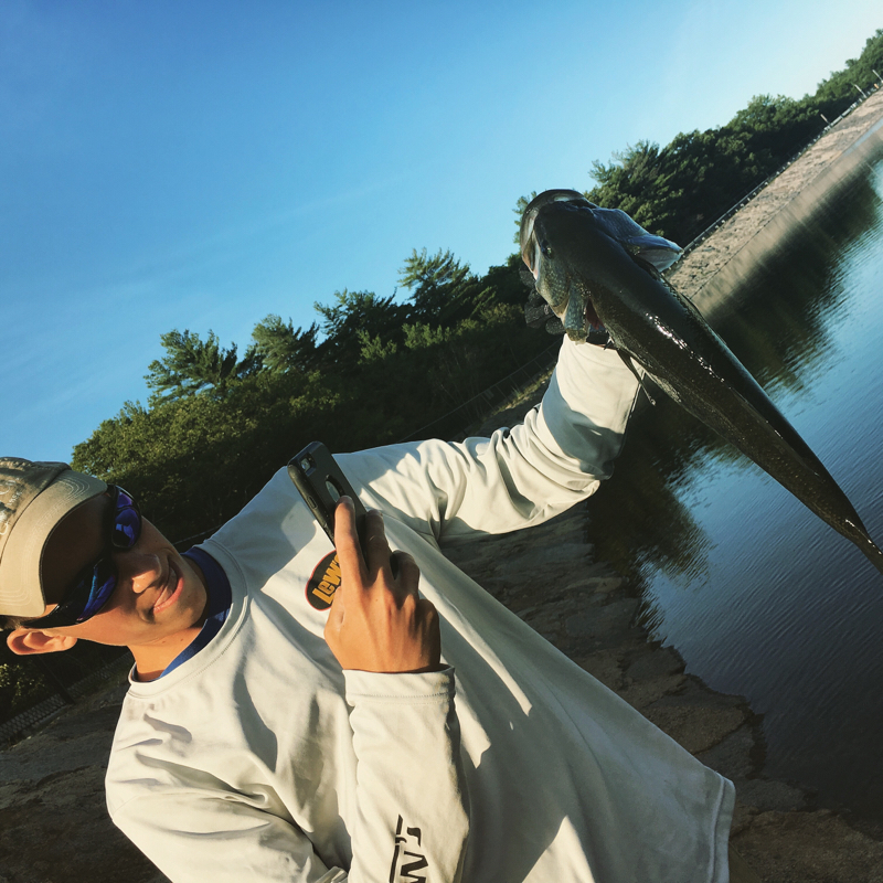 A photo of Sean McGurn's catch