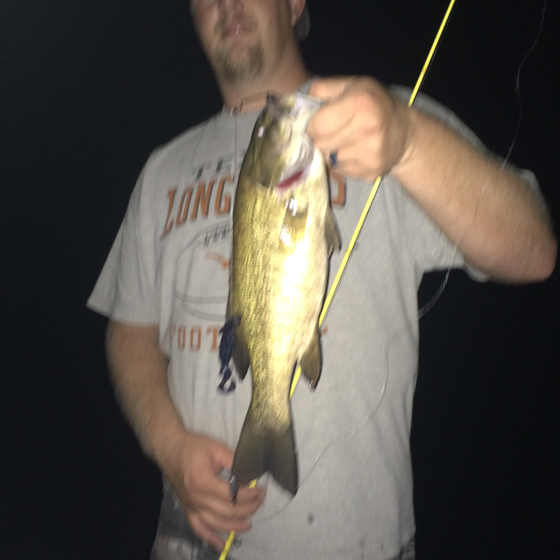 A photo of Will Parker's catch