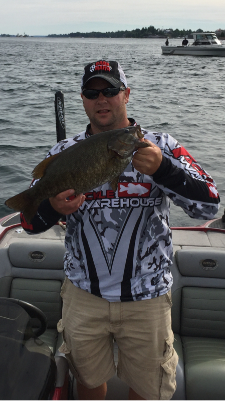 A photo of Chad Sharpe's catch