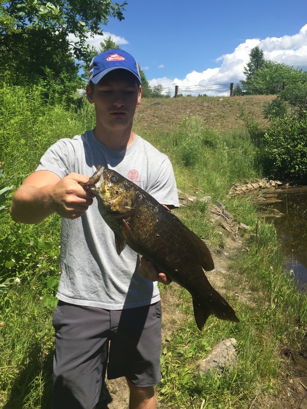 A photo of Aaron Sharlow's catch