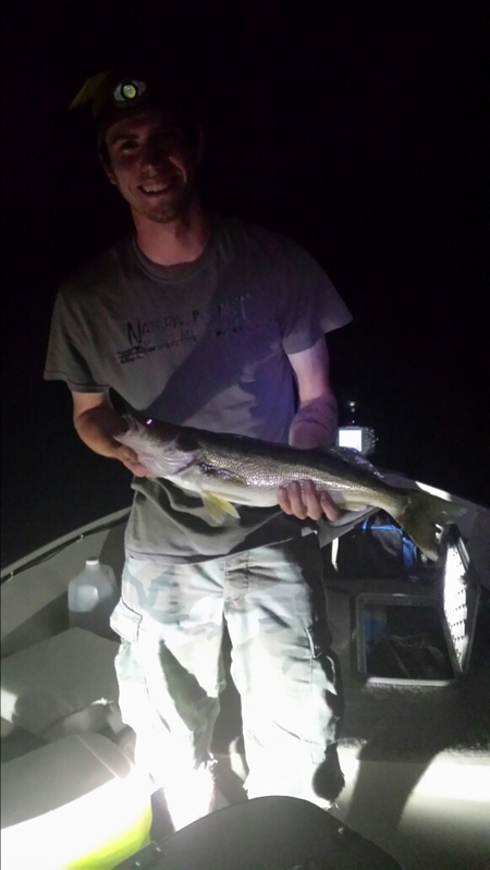A photo of Mark Lucas's catch