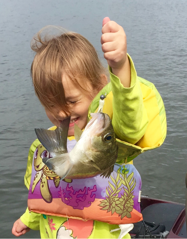 A photo of Amy Parker's catch
