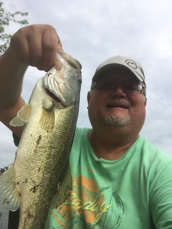 A photo of Terry Tuley's catch