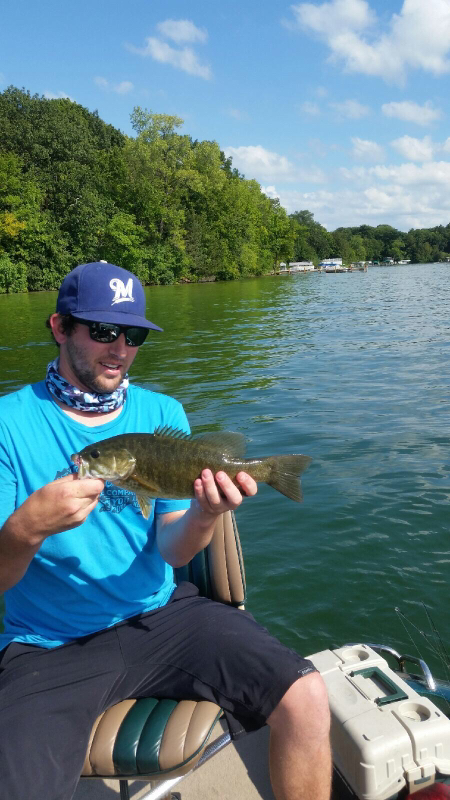 A photo of Dan Nepscha's catch