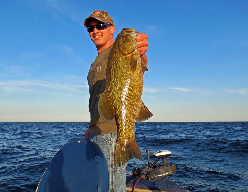 A photo of Tim Steinmetz's catch