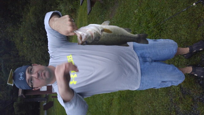 A photo of Jeffery Ransom's catch