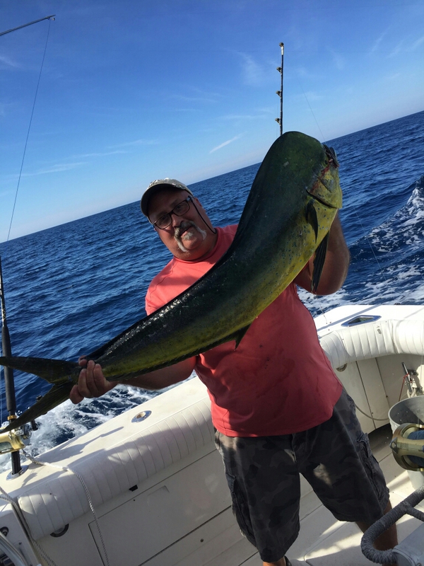 A photo of Captain John's catch