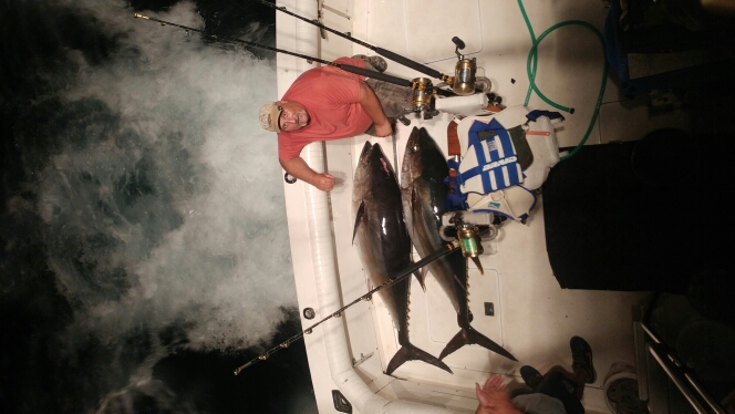 A photo of Captain John's catch