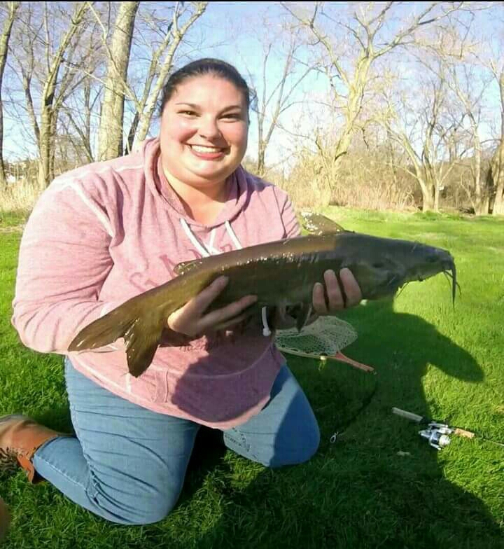A photo of Bri Bri's catch