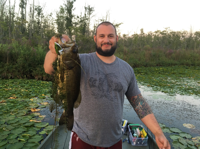 A photo of Mike Bicocchi's catch