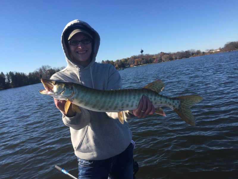 A photo of Sarah Rockey's catch