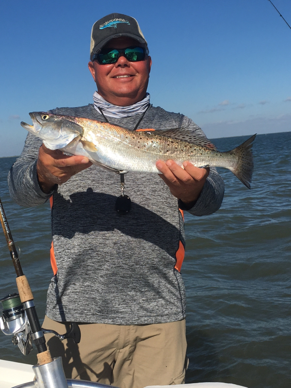 A photo of Tim Yockey's catch
