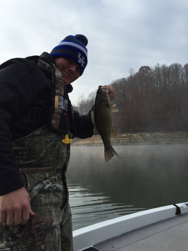 A photo of Samuel Clark's catch
