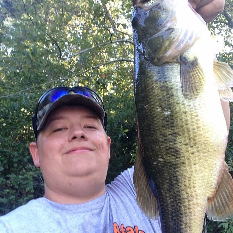 A photo of David Longmire's catch