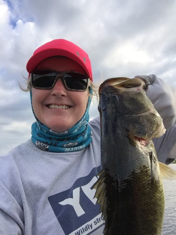A photo of Angie Gilbert's catch