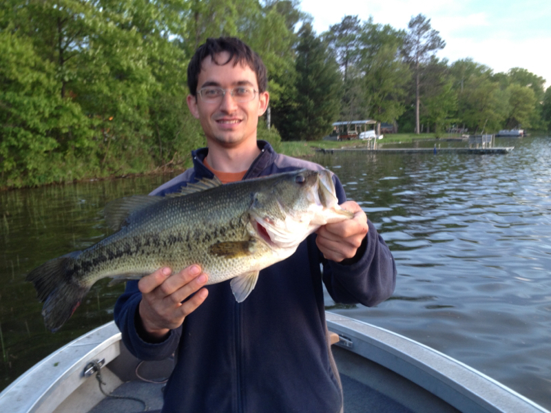 A photo of Aaron Hughes's catch