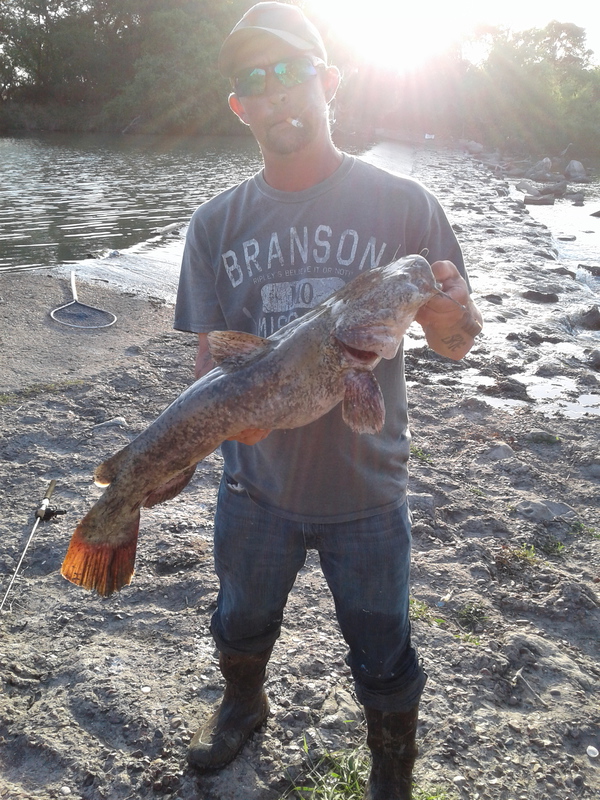 A photo of Frank Sullivan 's catch