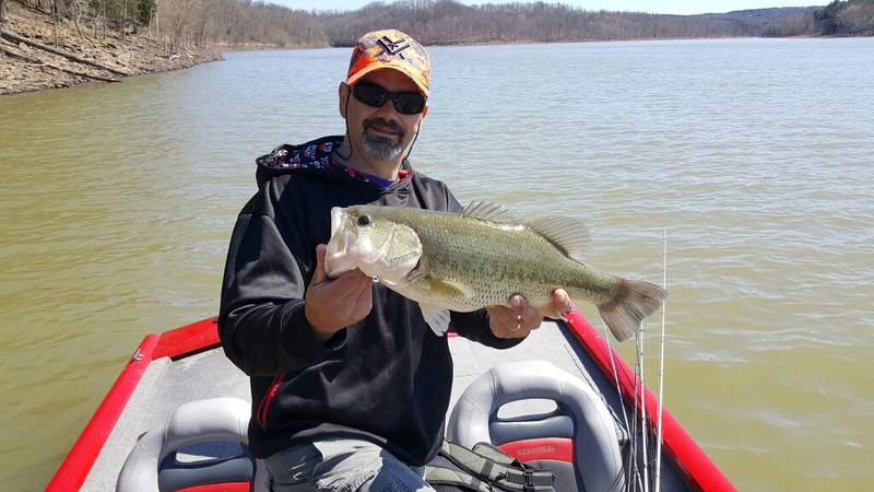 A photo of Samuel Adkins's catch