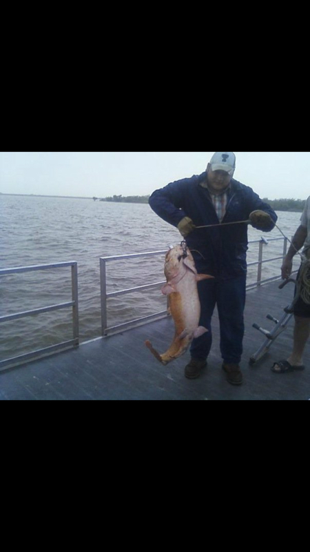 A photo of Lyle Hahn's catch