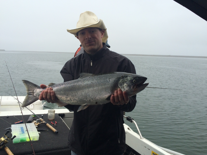A photo of Charles Kline's catch
