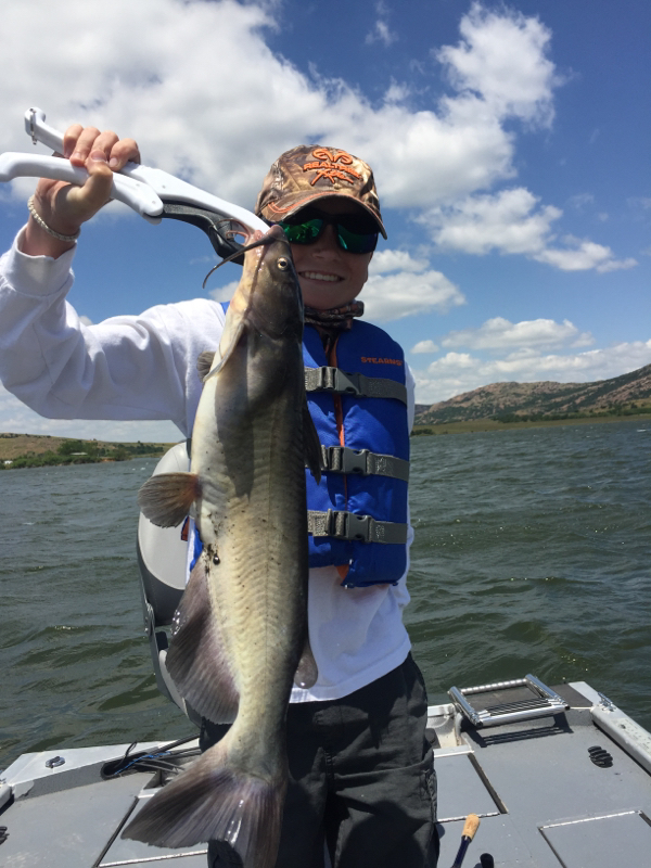 A photo of Steve Thornton 's catch