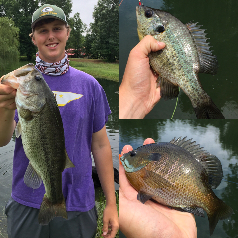 A photo of Will Schibig's catch
