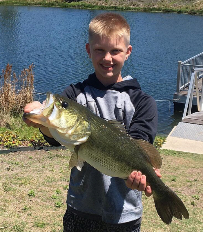 A photo of JT Springsteen's catch