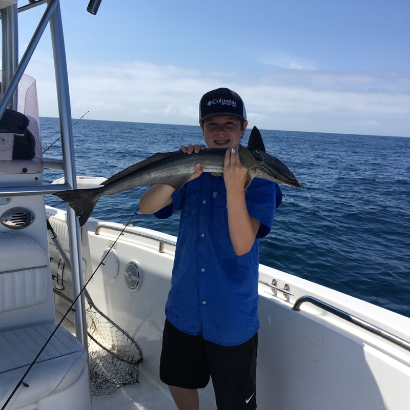 A photo of Dylan Leahy's catch