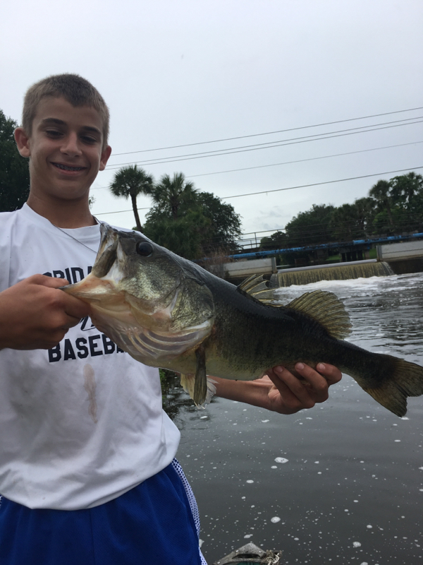 A photo of Dylan Leahy's catch