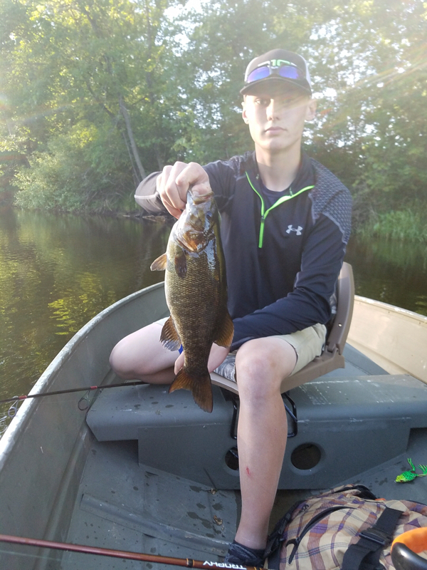 A photo of Caleb Young's catch