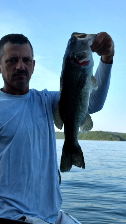 A photo of Mike Rimmer's catch
