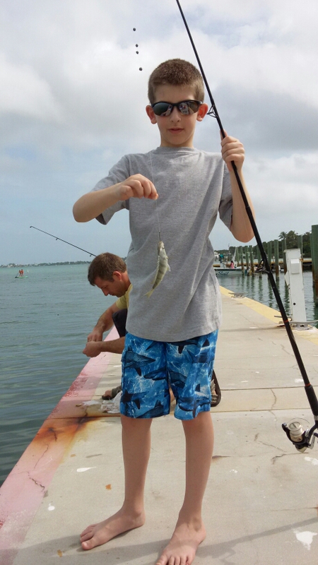 A photo of Allen Hammer's catch