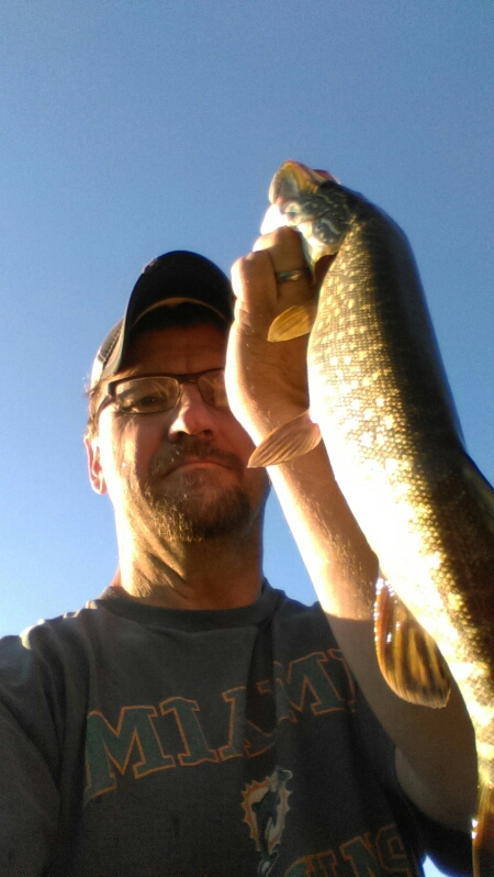 A photo of Rog Smoker's catch