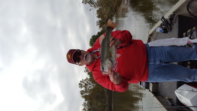 A photo of Jim Baker's catch