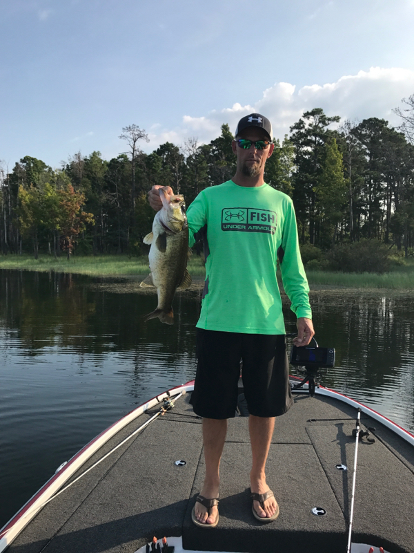 A photo of Mark White's catch