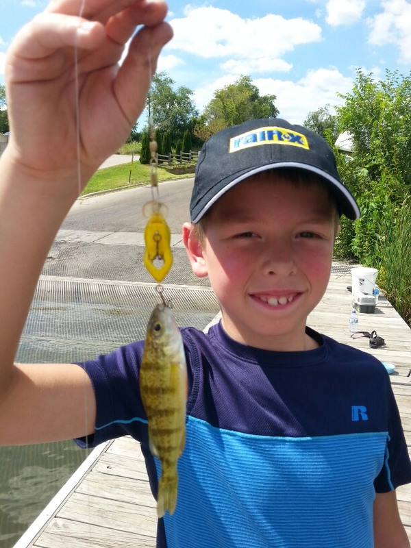 A photo of Allen Hammer's catch