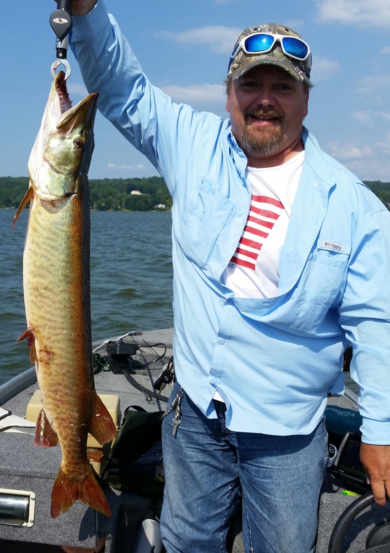 A photo of Matt Farr's catch