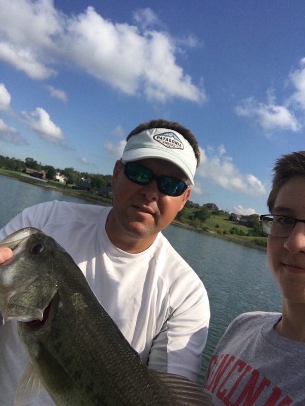 A photo of Nick Parker's catch