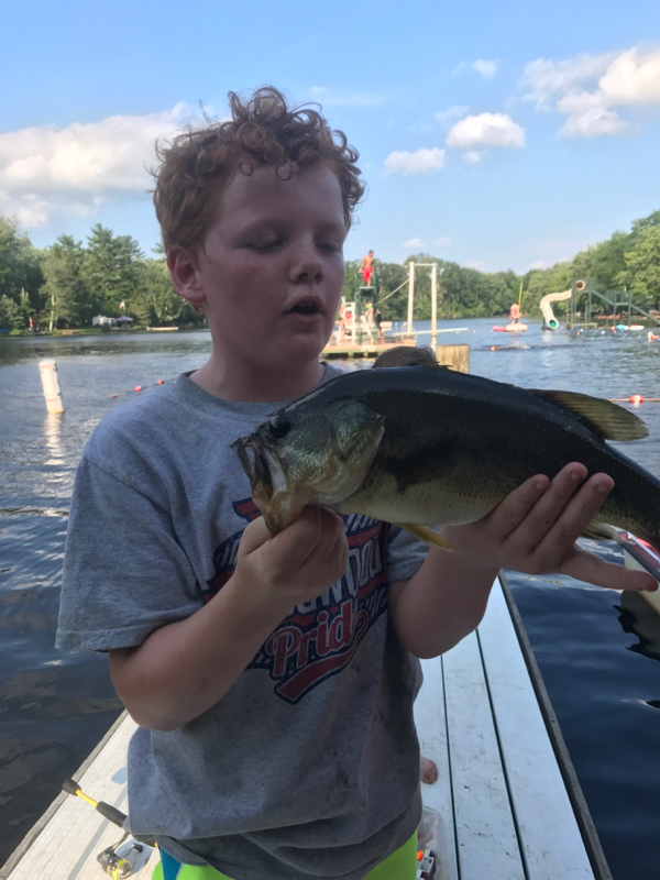 A photo of Colefy Van De Silver's catch