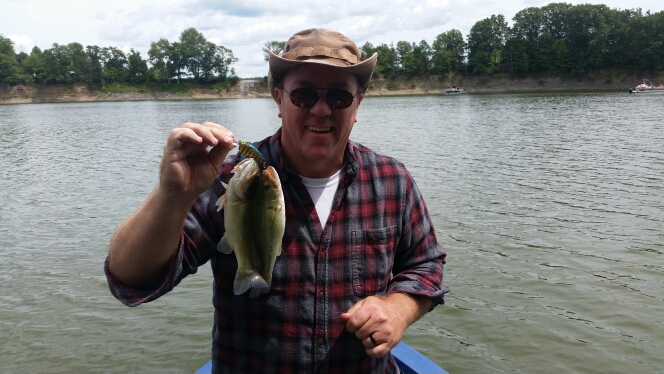 A photo of Rick Foddrill's catch