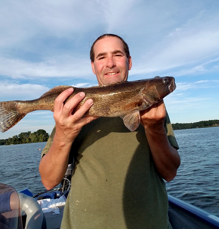 A photo of Paul Gold's catch