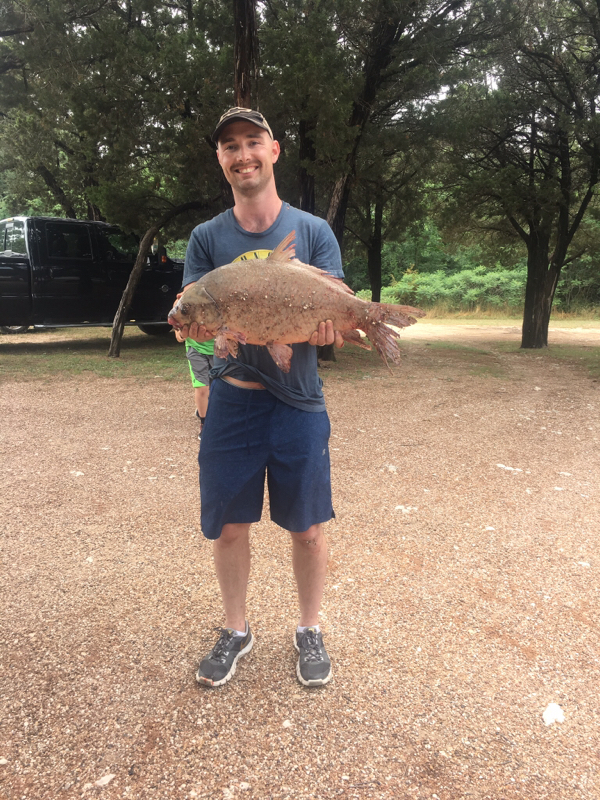 A photo of Richard Key's catch