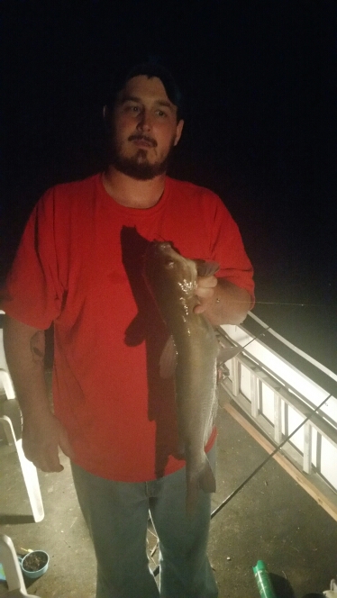 A photo of allen jordan's catch
