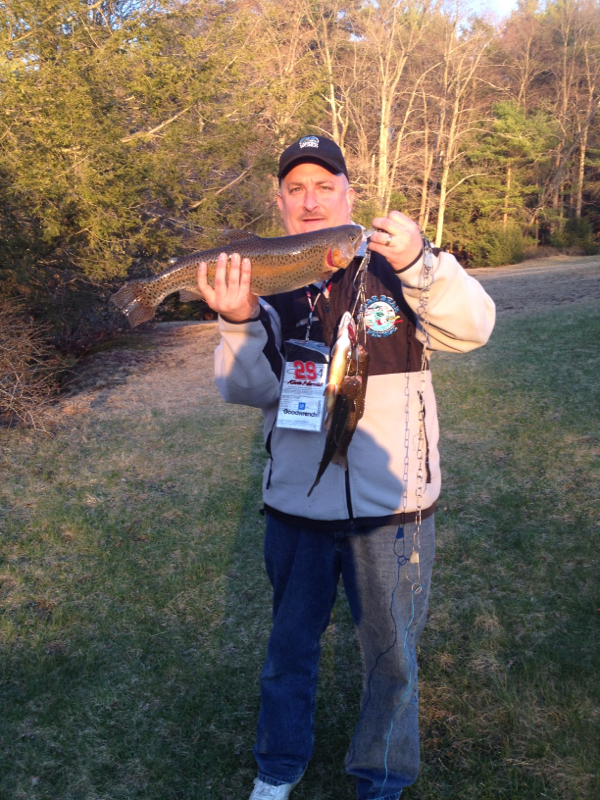 A photo of Matt Tarasewicz's catch