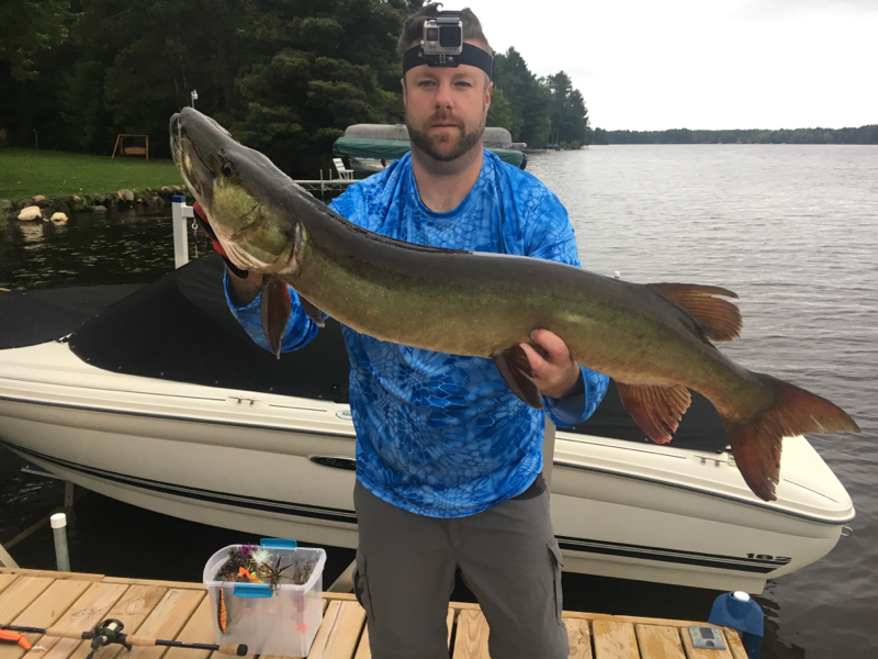 A photo of Ryan Kornman's catch
