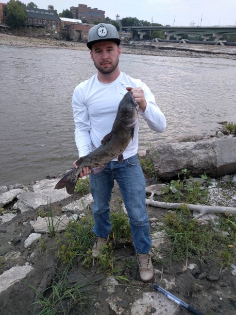 A photo of Jacob Anderson's catch