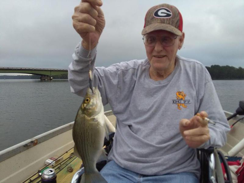 A photo of Cary Smith's catch