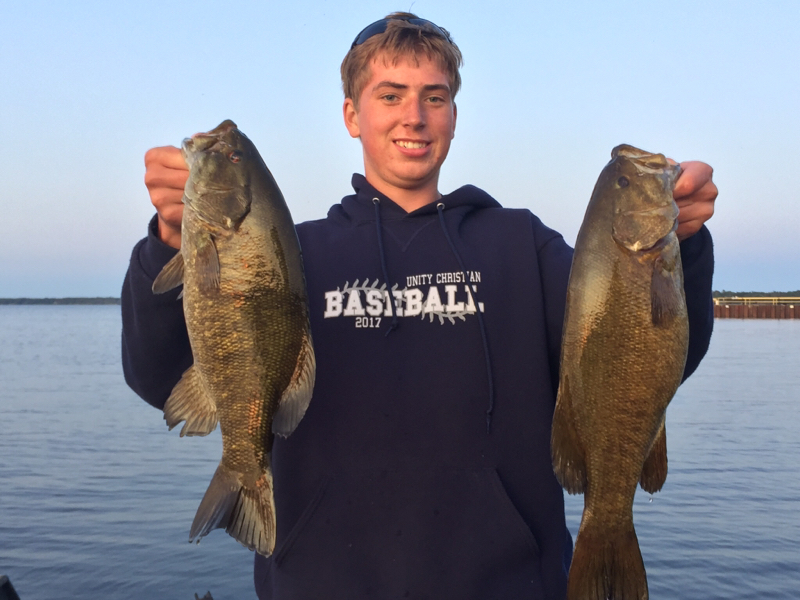 A photo of Josh Veldink's catch