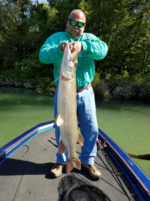 A photo of Kim Clark 's catch