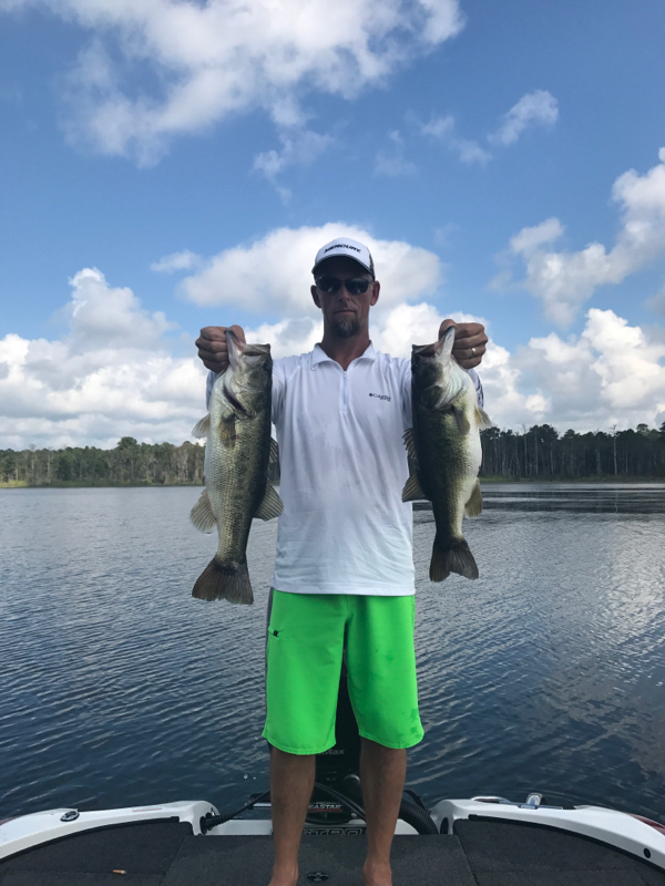A photo of Mark White's catch